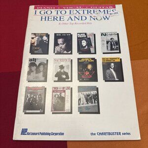 I Go To Extremes Here and Now Music songbook piano vocal guitar. 1990. Brand New